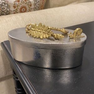 Michael Aram Jewelery box and ring dish set.